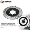 LINGQI RACING 160mm Bremsscheibe Bremsbeläge Links Rechts Bremssystem Für 150cc 200cc ATV Roller Quad Go-Kart Buggy UTV