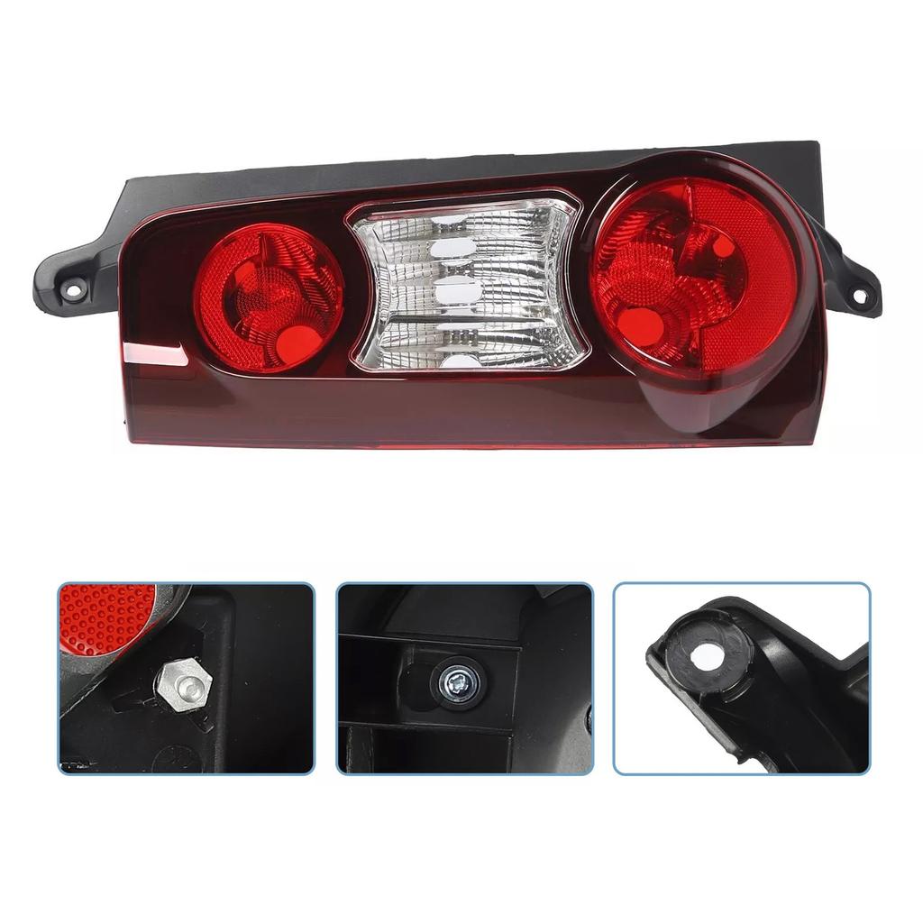 Left Side Tail Light Lens Housing 9677205580 For Peugeot Partner 2012-2019