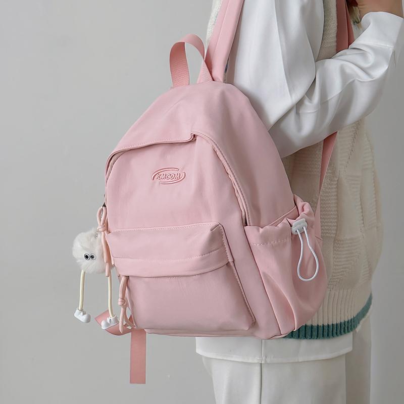 Campus Student Schoolbag Women's Lightweight Travel Backpack