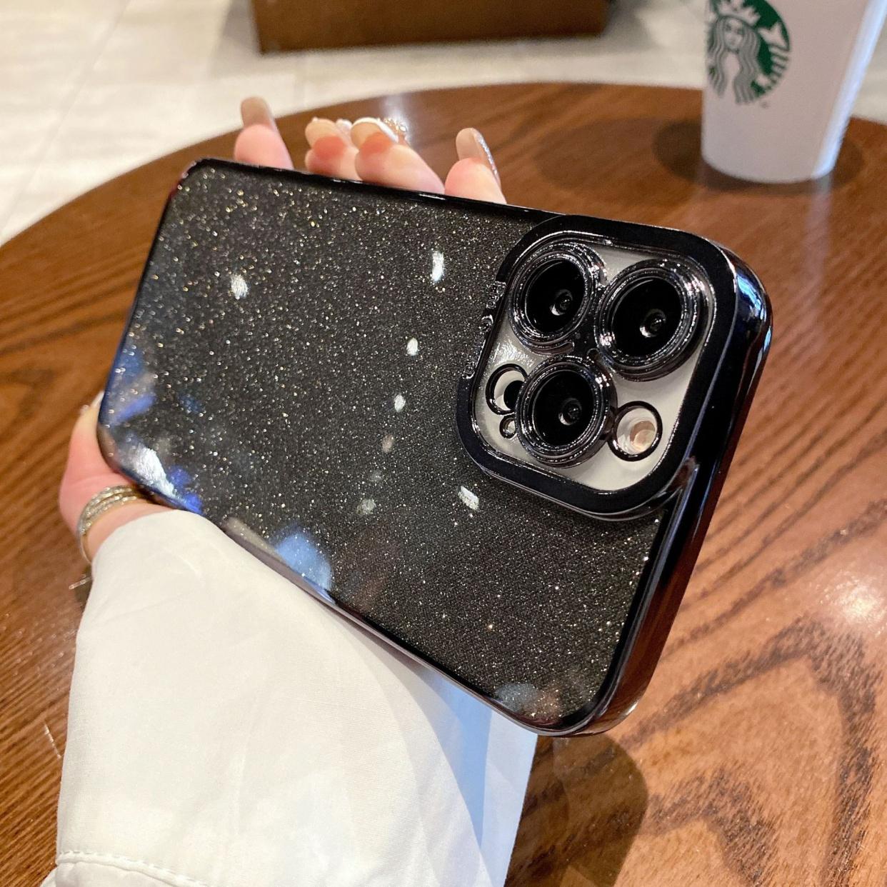 

Розкішний квадратний силіконовий чохол з блискучим блиском для iPhone 15 14 13 12 Mini 11 Pro Max X XR 7 8 Plus SE Soft Sequins Cover For iPhone 14