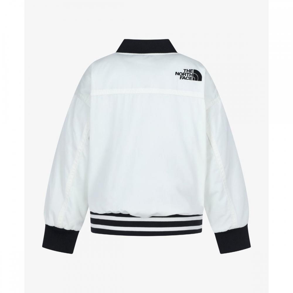 The North Face Kids Reversible Star Line Jacket Cream Nj3ns01s