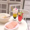 1:12 Dollhouse Miniture Simulation Ice Cream Drink Decoration Accessories Model Toys