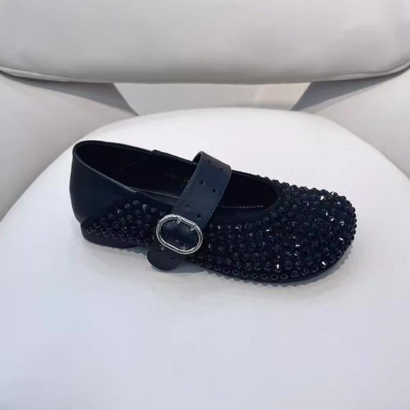 Anti-slip Shoes - New Style Flat Heel Round Toe Women s Shoes - Shallow Toe Single Shoes 35