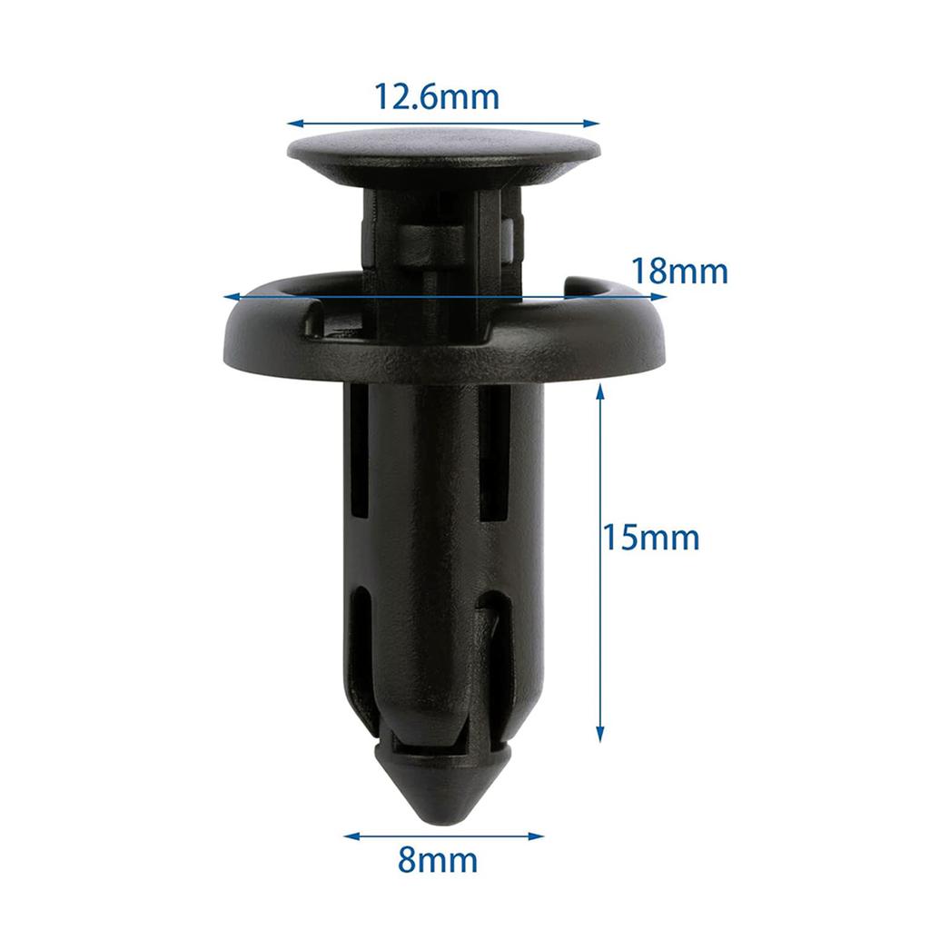 Kotflügelclip OEM 1006535-00-A 100653500A 1006535 90505-SX0-003 Zierleiste Seitenschutz Drucktyp Halteclip für Tesla Model Y