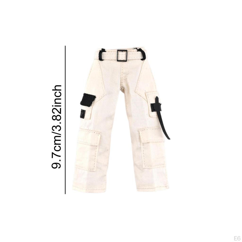 1/12 Mjd Doll Cargo Pants Action Figure Clothes Premium Accessories Fashion Photo Prop Durability