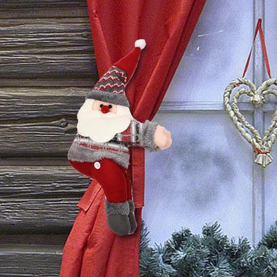 Christmas Curtain Buckle Holdback Adorable Doll Xmas Holder Theme