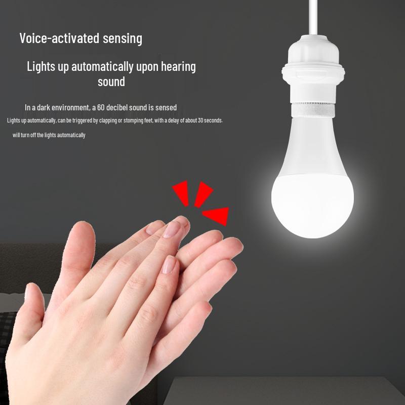 Voice-Activated LED Stairwell Sensor: Intelligent 220V Sound & Light Control with Delay