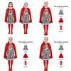 How The Grinch Stole Christmas Cindy Cosplay Costume For Girls With Soft Polyester Fabric For Holiday Performance