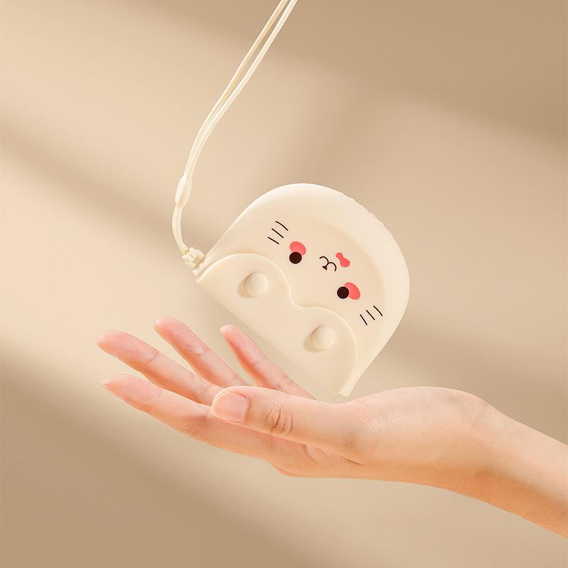 Scatola Porta-Apparecchi Ortodontici Cartone Animato Sacchetto Morbido in Silicone per Dentiere Contenitore Portatile per Denti Invisibili Custodia per Bite