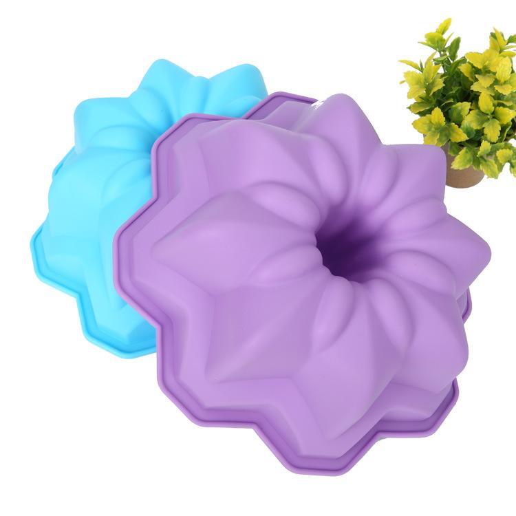 Yonghao Silicone Cake Mold Set Sunflower Pumpkin Baking Pan Coarse Grain Baking Cloth DIY Toast Chiffon