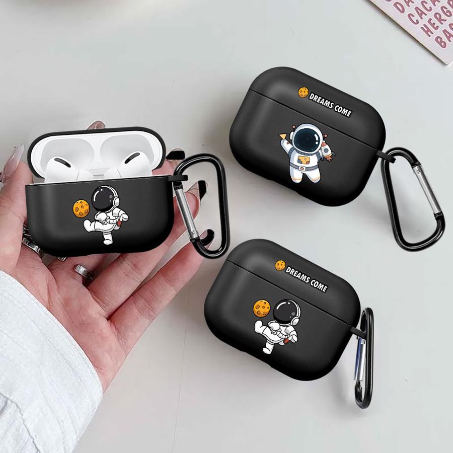 Case For Airpods Pro 3 Pro3 1 Pro2 2 4 Earphone Cases Cover Astronauts In Space