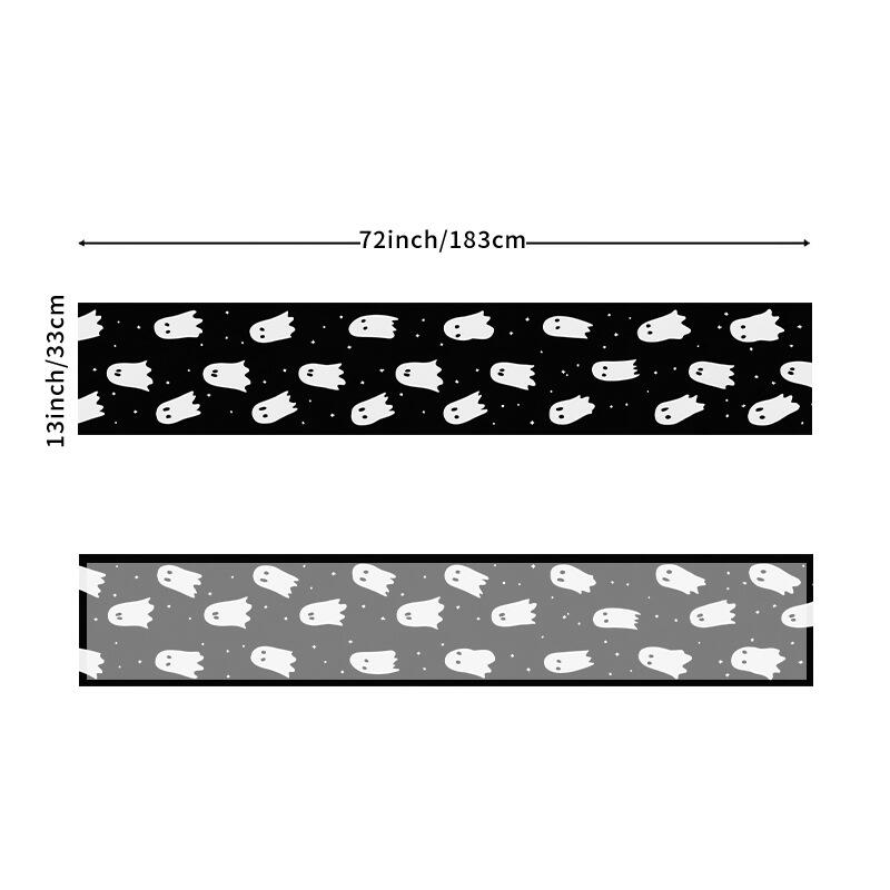 New Halloween Linen Tablecloth Holiday Table Decorations Tablecloth, Placemat, Coffee Table Cover