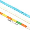 Natural Turquoise Beads 4x13mm Rectangle Square Loose Stone Beads For DIY Jewelry Making Handmade Necklace Bracelets Accessories