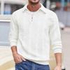 Men S Half Zip Collar Pullover Sweatshirt For Spring Autumn