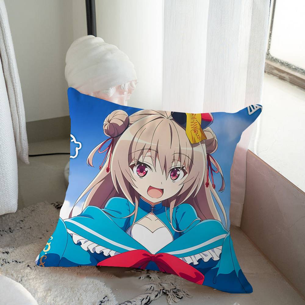 

Game A-ATRI Decorative Room Aesthetics Pillow Case Home Decor Bedroom Sofa Bed Couch Pillow Cover 45x45 16x16in 40x40cm
