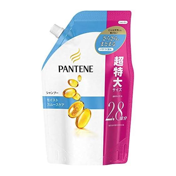 Pantene Шампунь Увлажняющий Разглаживающий Уход Запасной Блок Сверхбольшой