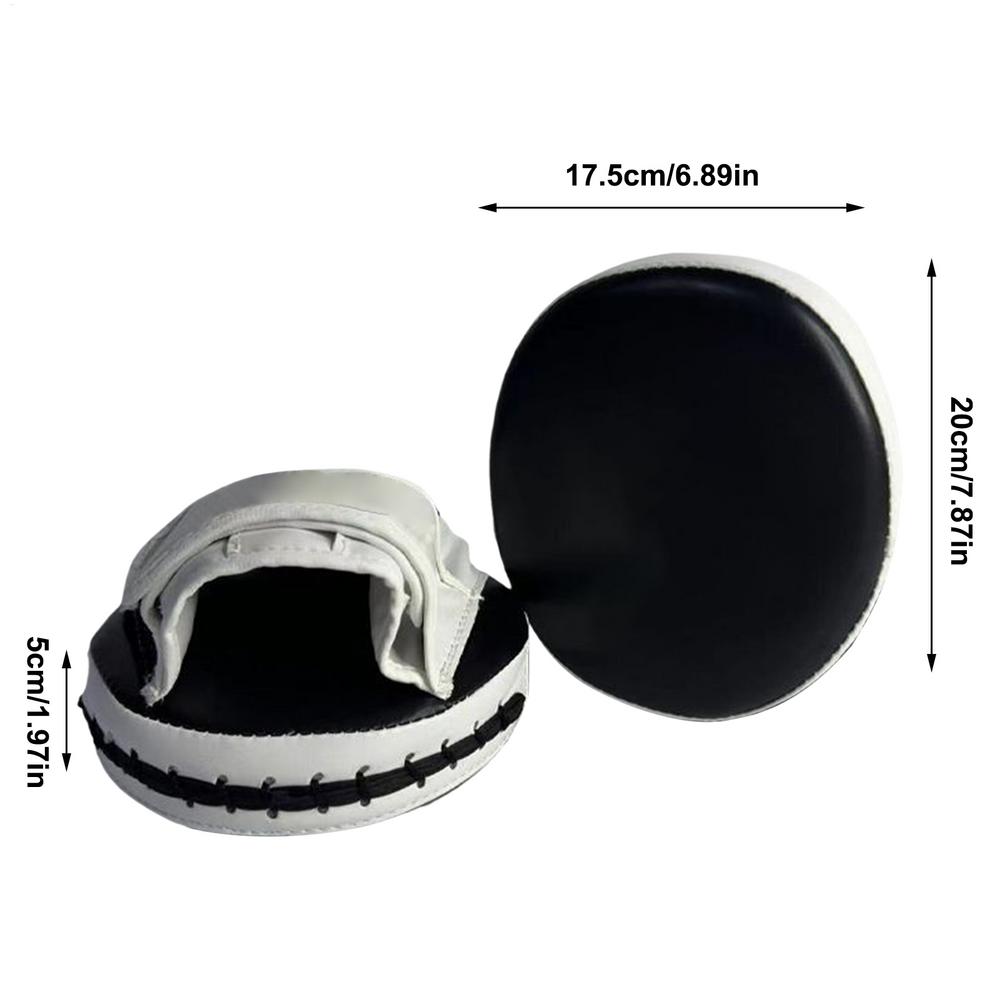 

1pc Boxing Mitts Shock Absorption Kickboxing Strike Shield Training Focus Pads for Men Women Professional Fighters Fitness чорний