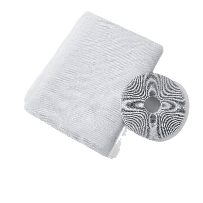 In-Stock DIY Velcro Mosquito Net: Easy Install, Washable, Self-Adhesive, Invisible Window Screen