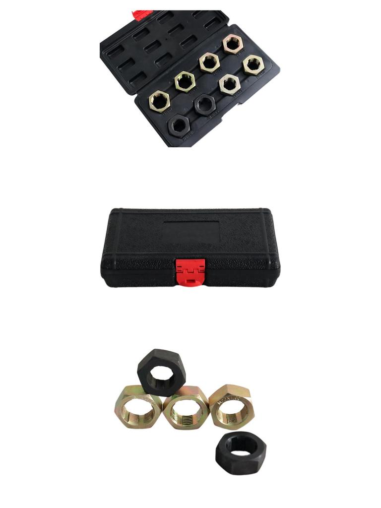 8-Piece Car Drive Shaft Screw & Thread Repair Tool Set