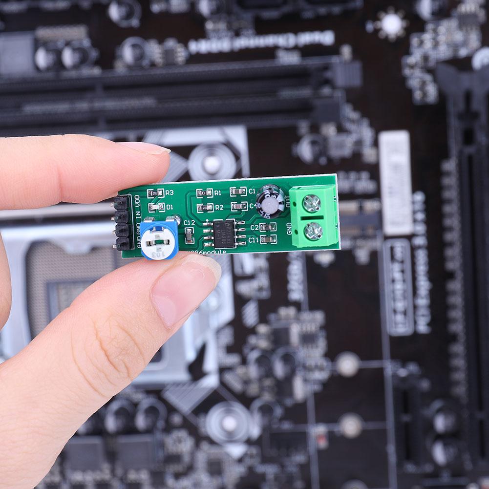 LM386 Audio Amplifier Module 200 Times Gain Single Channel Amplifier Board 5V-12V Input 10K Adjustable Electronic Components