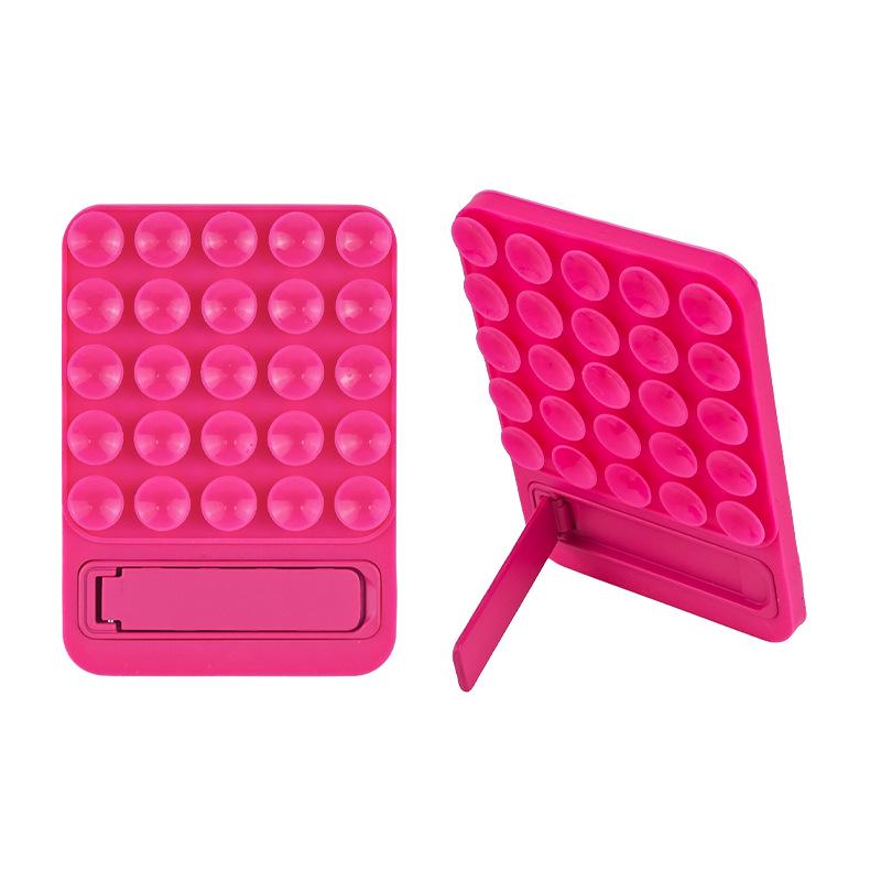 Silicone Anti-Slip Suction Cup Holder for Glass and Desktop