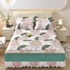 Home Textile Bedding Set Four Seasons Active Printing Double Multi-specification Multi-size Brushed Multi-color Bed Skirt