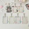 Cute Colorful Star Pocard Holder 3 Inch Card Holder Idol Po Storage Card Display Protective Pendant Card Organizer Gifts