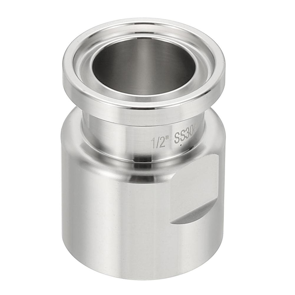 Industrial Grade Tri Clamp Connector with NPT Female Thread and Accurate 25 4mm Ferrule Size in Stainless Steel