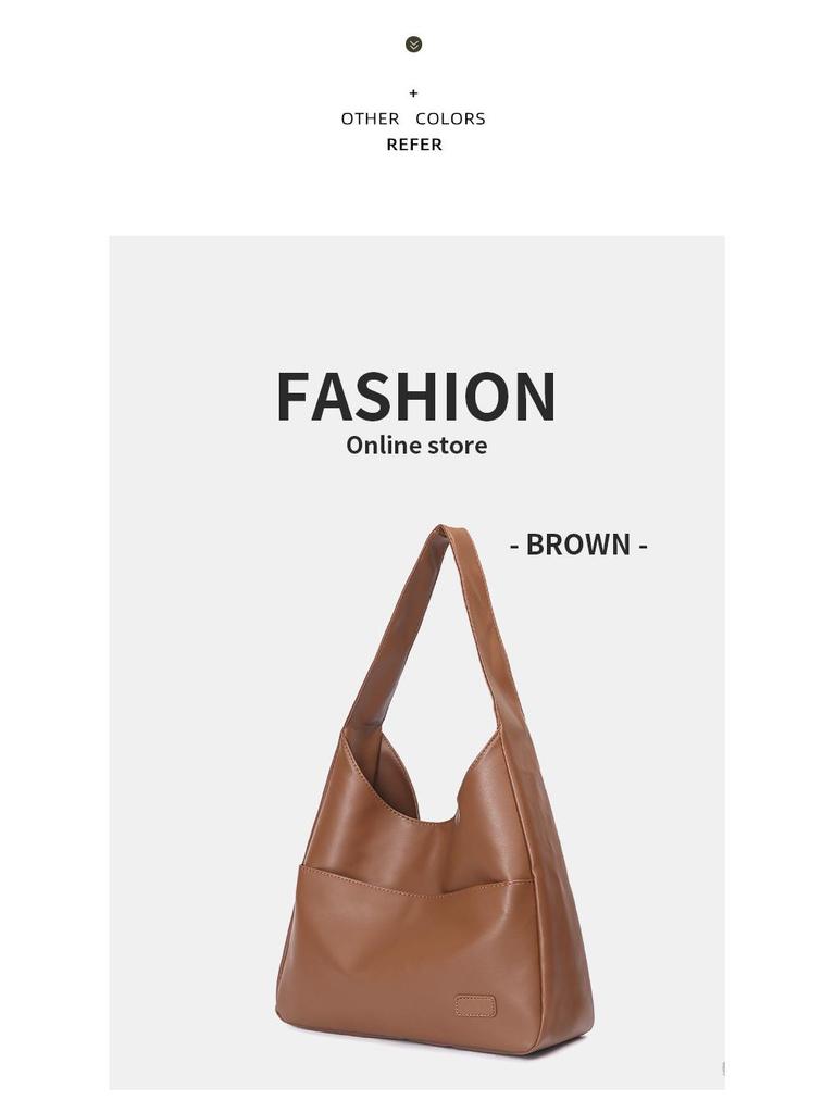 Retro-Tragetasche mit großem Fassungsvermögen - Lässige, modische Umhängetasche für Studenten und Berufstätige