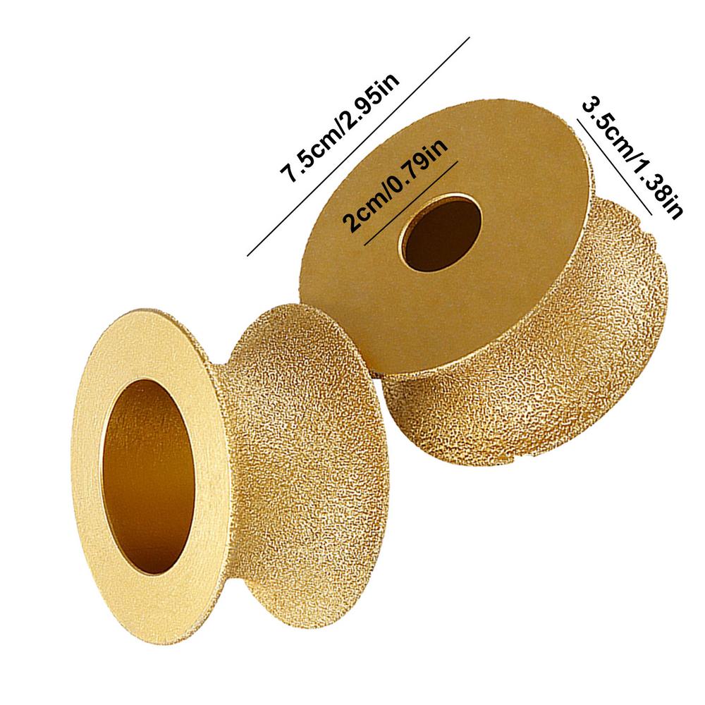 Grinding Wheels Stone Edge Marble Granite Tile Trimming Grinding Wheel Brazied Diamond Angle Grinder Grinding Disces