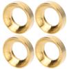 4Pcs Mountain Bike   Alloy Screw   Spacers Brake Caliper Concave Gasket M6