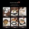Japanese Style 316 Stainless Steel Yukihira Multi-Purpose Pot