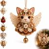 Hand-Knit Animal Crochet Ornament DIY Kit Wing Animal Yarn Pendant Kit  Window Display