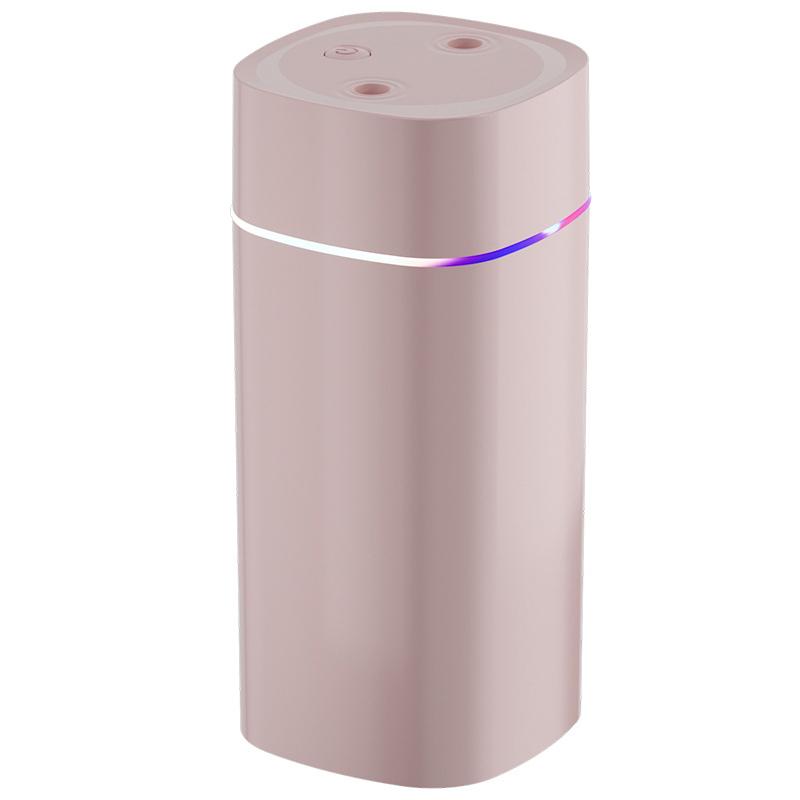 

600 мл большой емкости автомобильный увлажнитель воздуха USB двойной распылитель тумана машина для ароматерапии большой объем тумана цветной увлажнитель