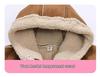 Girls' Thick Winter Hooded Coat, Autumn/Winter 2025 Fashion