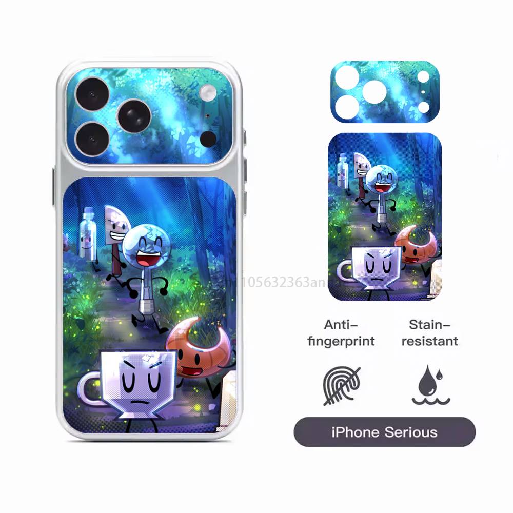 

Anime I-Inanimate Insanity Protective Sticker for iPhone 17 Pro 17 ProMax Full Body Back Cover Decal Skin iPhone17promax