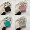 Fashionable Pu Leather Crossbody Bag Elegant Small Square Bag For Daily Use
