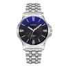 Top Brand New Fashion Watch Men's Steel Band Luminous Business Quartz Watch