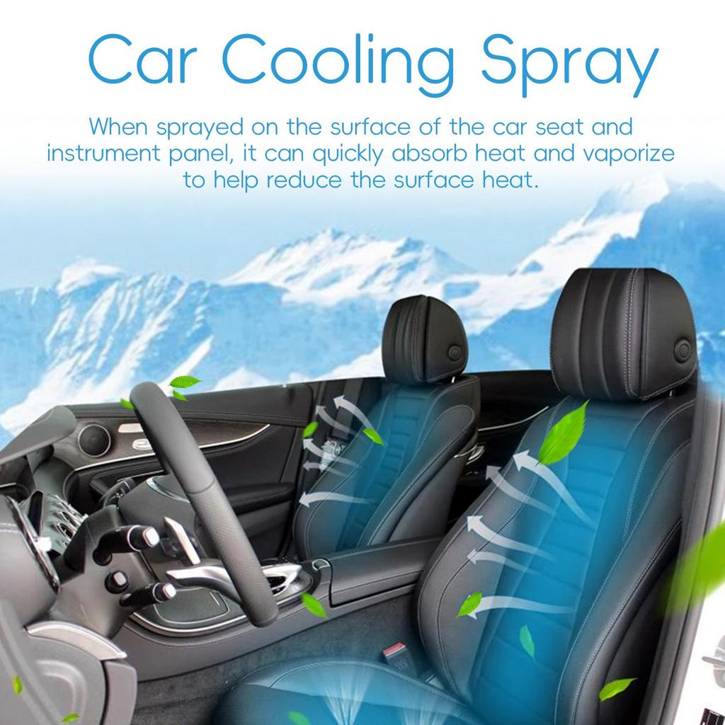 Homonth Car Cooling Spray Summer Car Cooler Cooling Cooling Car Cooling Comfortable Driving