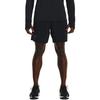 Under Armour Solid Color Brand Logo Loose Fit Sports Shorts Men Shorts Black 1377879-001