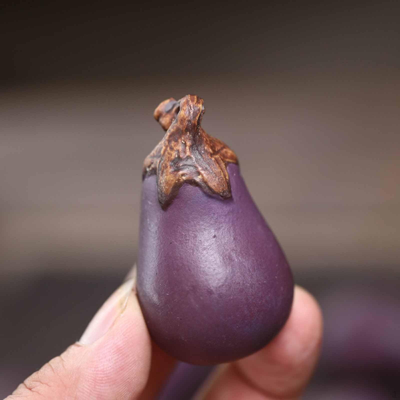 

Коллекция овощных скульптур для чайного питомца, китайская ручная работа, украшение для чайной комнаты