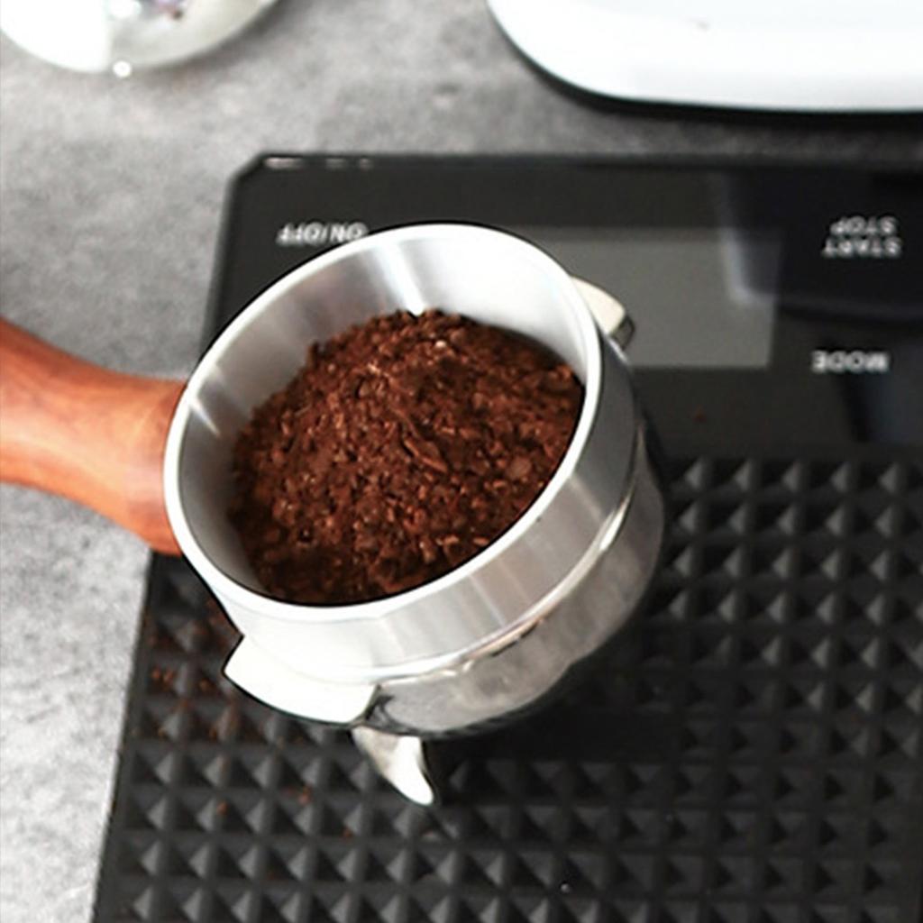 Coffee Dosing Ring 58mm with Magnetic Anti-Fly Powder Design for Espresso and Coffee Grinders