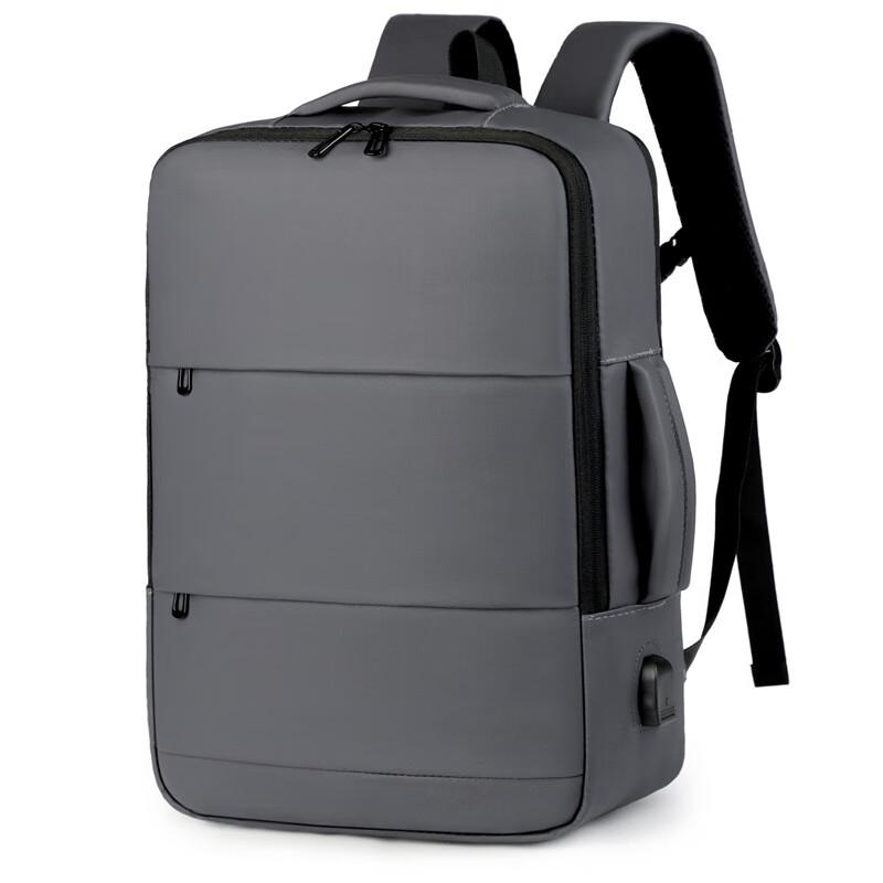 Lishen Men s Business Laptop Backpack with USB Charging One Size