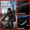 1 pair SBR Waterproof Bike Handlebar Covers Windproof Bicycle Handlebar Mitts  Night Riding