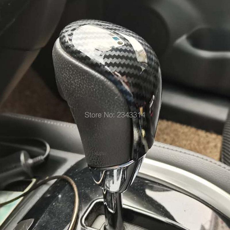 For Nissan Navara NP300 D23 2015 2018  AT Gear Shift Knob Covers Internal Decorations Car Stickers Styling Accessories