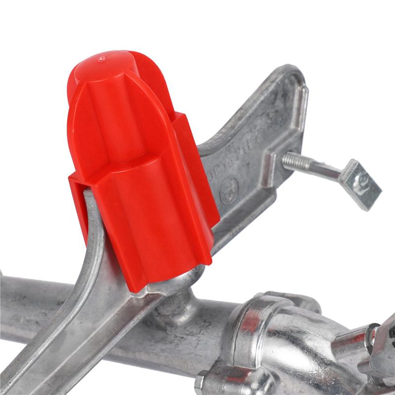 A34R 6Pcs 1.5 Inch Garden Impact Water 360 Degree Adjustable Sprinkler Durable Zinc Alloy