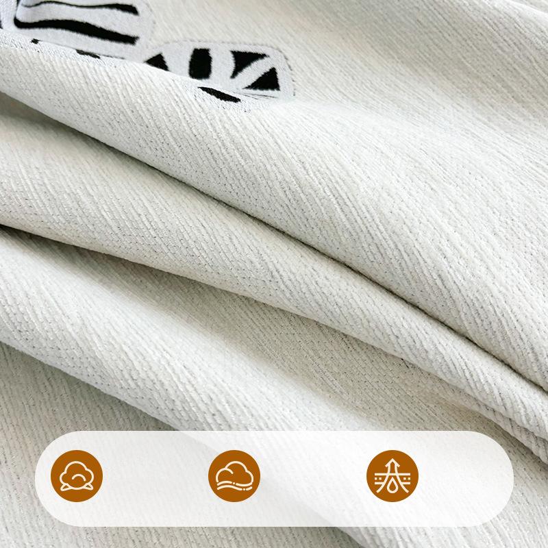 Zebra Sofa Full Cover Cloth New Chenille Sofa Towel Four Seasons Universal Cushion Cover Full Cover