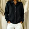 Women's Retro V-Neck Cardigan Long Sleeve Single-Breasted Color Fall Winter Coat