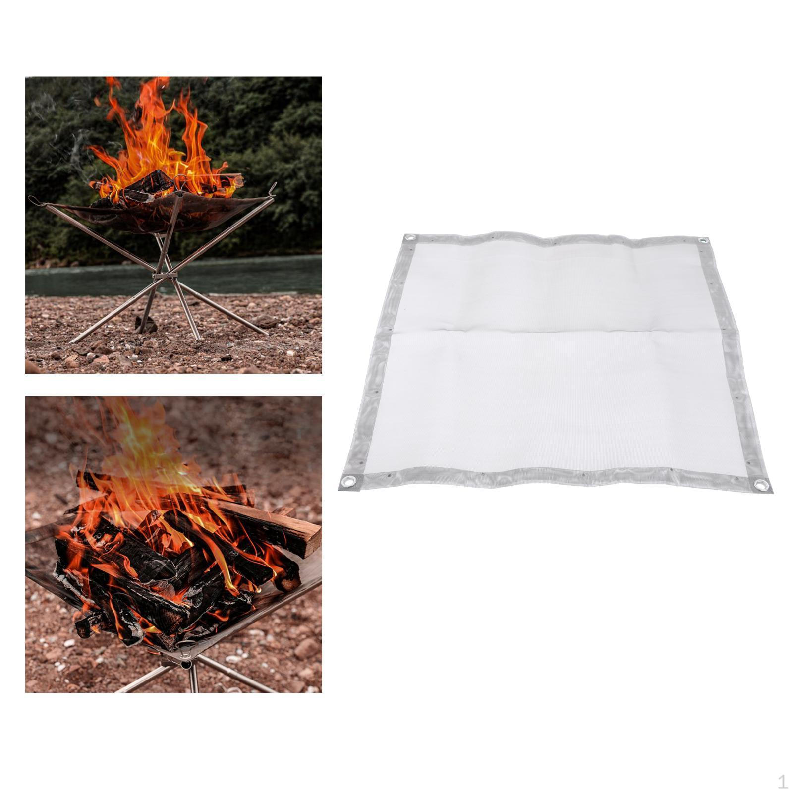 Fireproof Mat Your Deck Patio Accessories for Outdoor 40x40CM