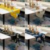 European Feather Pattern Tables Flag V-shaped Patterned Tassel Long Tablecloth Tea Tables Shoe Cabinet Decoration Table Runner